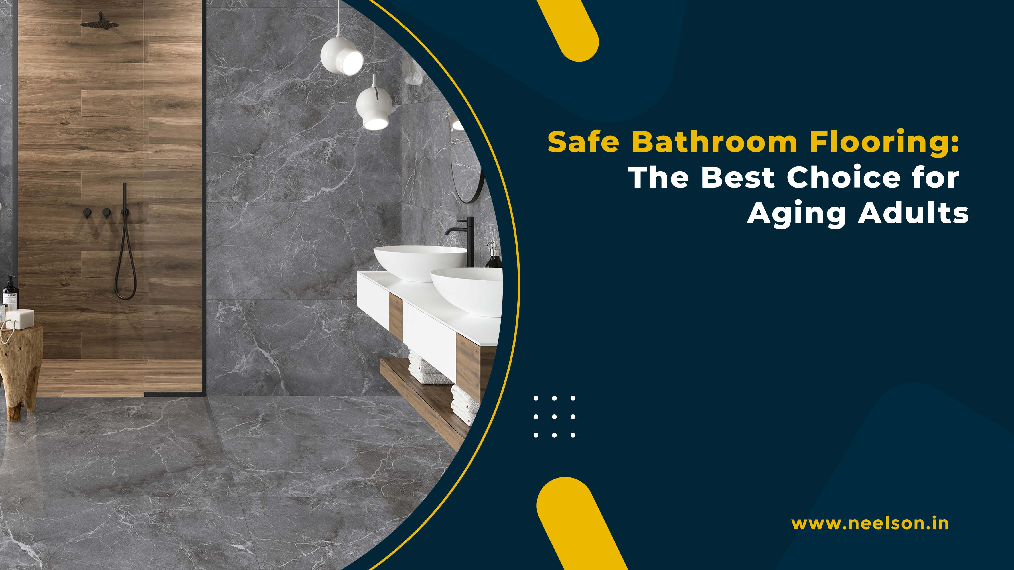 Safe Bathroom Flooring: The Best Choice for Aging Adults